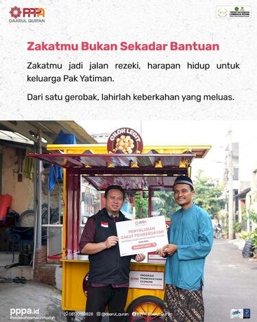 Kebaikan Zakatmu Wujudkan Impian Seorang Marbot Masjid