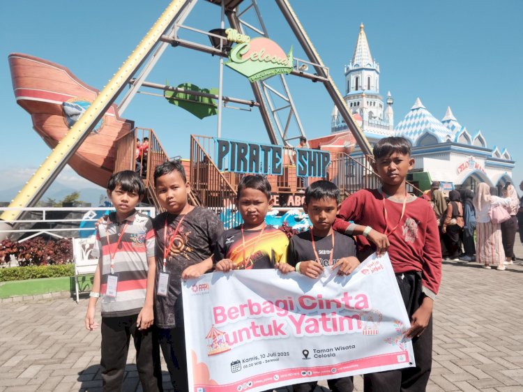 Semarak Muharram 1447 H “Berbagi Cinta untuk Yatim” Hadirkan Kebahagiaan dan Keceriaan