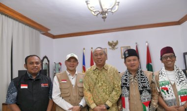 Dubes RI untuk Yordania dan Palestina Menyambut Baik Kehadiran Delegasi Aksi Peduli Palestina