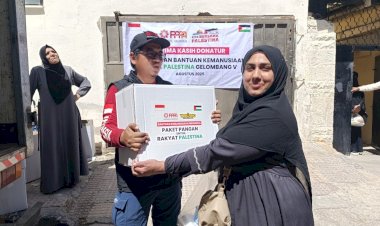 Amanah Donatur untuk Palestina Menembus Gaza Lewat Yordania