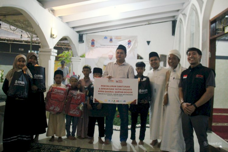 PPPA Daarul Qur'an Bogor Salurkan Bingkisan Cinta untuk Anak-Anak Yatim