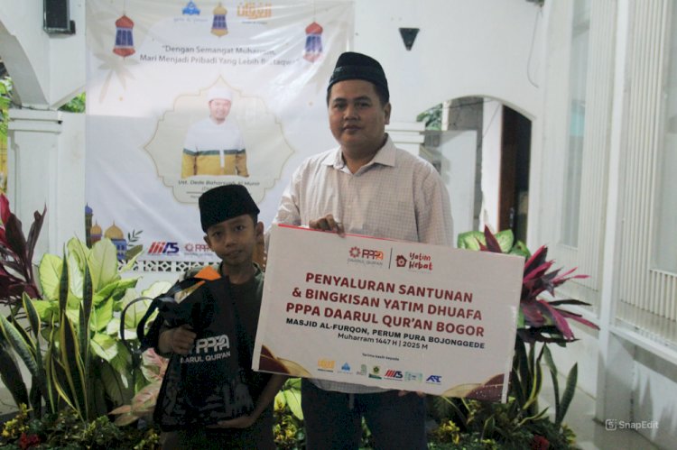 PPPA Daarul Qur'an Bogor Salurkan Bingkisan Cinta untuk Anak-Anak Yatim