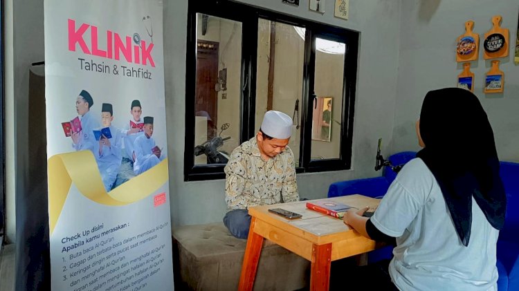 Belajar bersama di Klinik Tahsin dan Tahfidz Qur’an