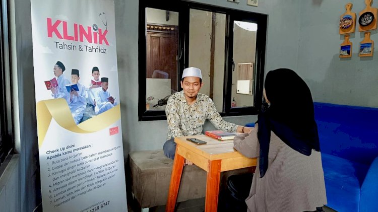 Belajar bersama di Klinik Tahsin dan Tahfidz Qur’an