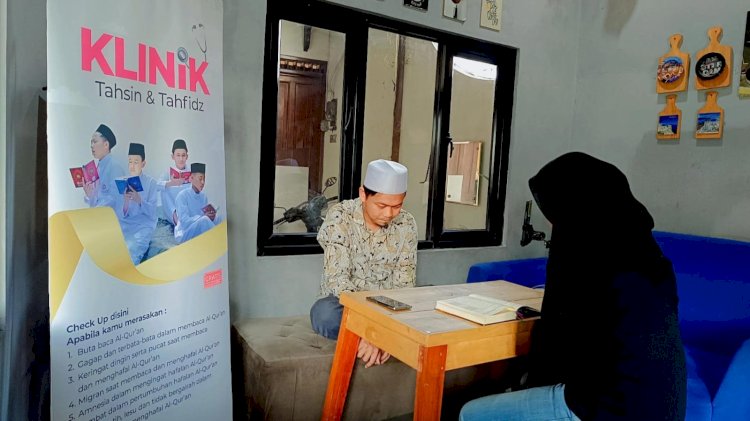 Belajar bersama di Klinik Tahsin dan Tahfidz Qur’an