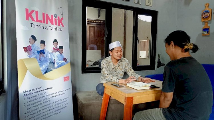Belajar bersama di Klinik Tahsin dan Tahfidz Qur’an