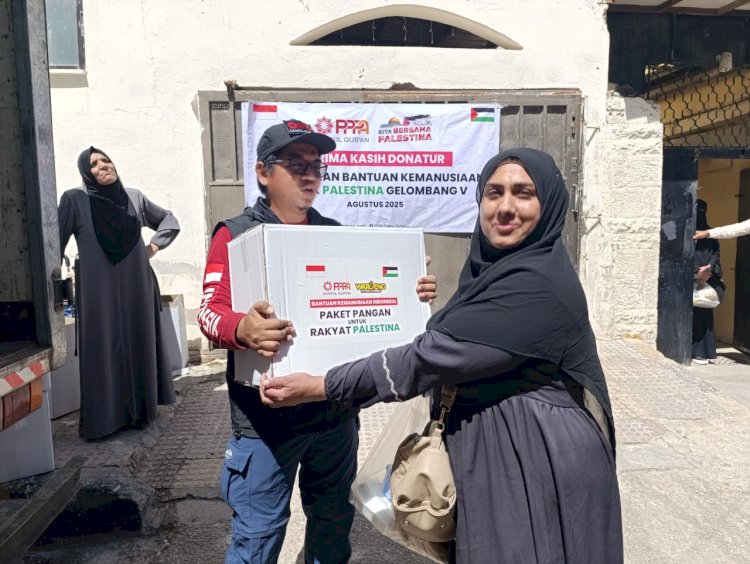 Amanah Donatur untuk Palestina Menembus Gaza Lewat Yordania