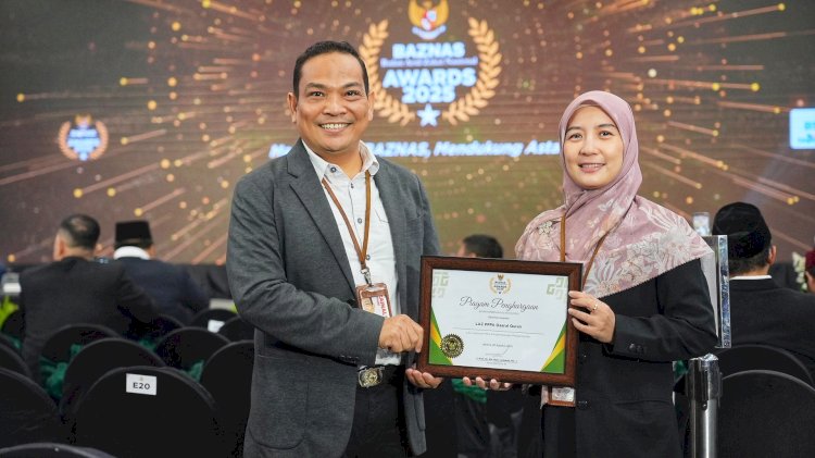 Laznas PPPA Daarul Qur’an Raih Penghargaan BAZNAS Awards 2025