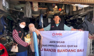 SIGAB Daqu Jatim Bantu Korban Banjir Bali