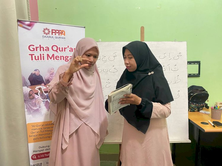 Tak Mendengar, Tapi Mendekap Kalamullah: Potret Tuli Mengaji di Medan