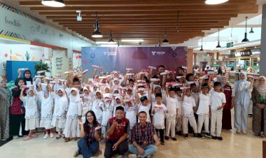 Spesial HUT  Yogya Junction : Berbagi Bingkisan untuk Santri Yatim/Piatu