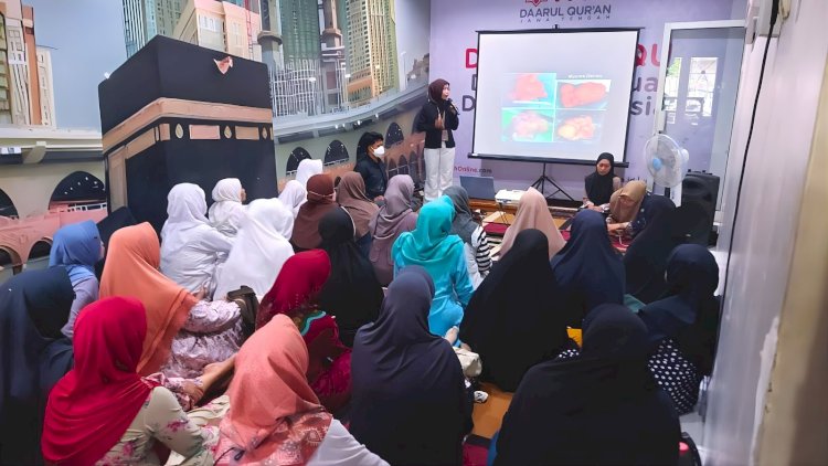 Ngaji, Doa Bersama, dan Penyuluhan Kesehatan bersama Santri Lansia di Hari Santri Nasional 2025