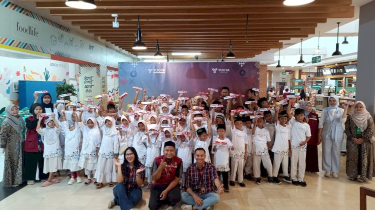 Spesial HUT  Yogya Junction : Berbagi Bingkisan untuk Santri Yatim/Piatu