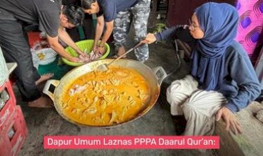 Dapur Umum untuk Penyintas Banjir Sumbar