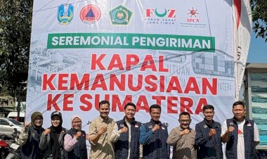 PPPA Daarul Qur’an Bersama Kemenag dan FOZ Jatim Lepas 103 Ton Bantuan untuk Sumatera