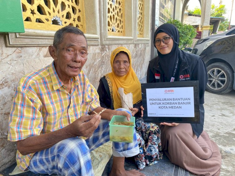 PPPA Daarul Qur’an Medan Salurkan Bantuan Tahap 2 untuk Korban Banjir di Medan Labuhan