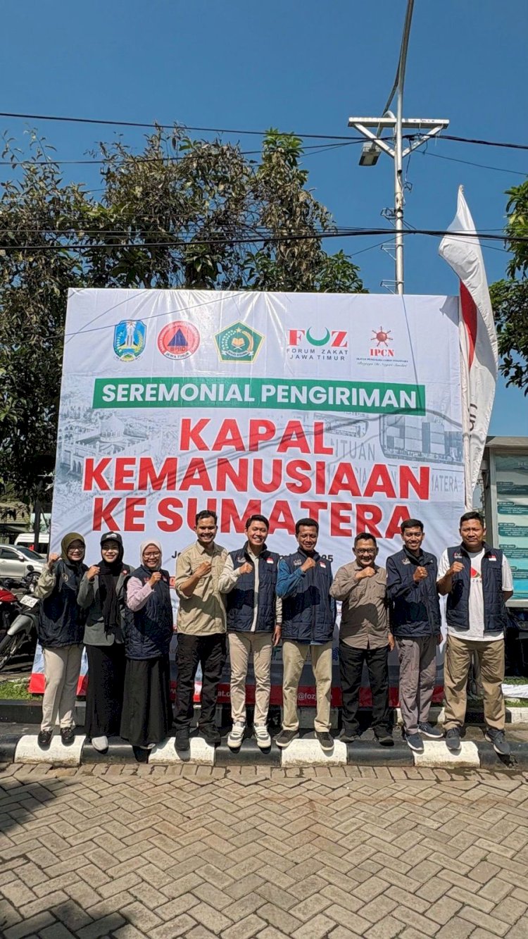PPPA Daarul Qur’an Bersama Kemenag dan FOZ Jatim Lepas 103 Ton Bantuan untuk Sumatera