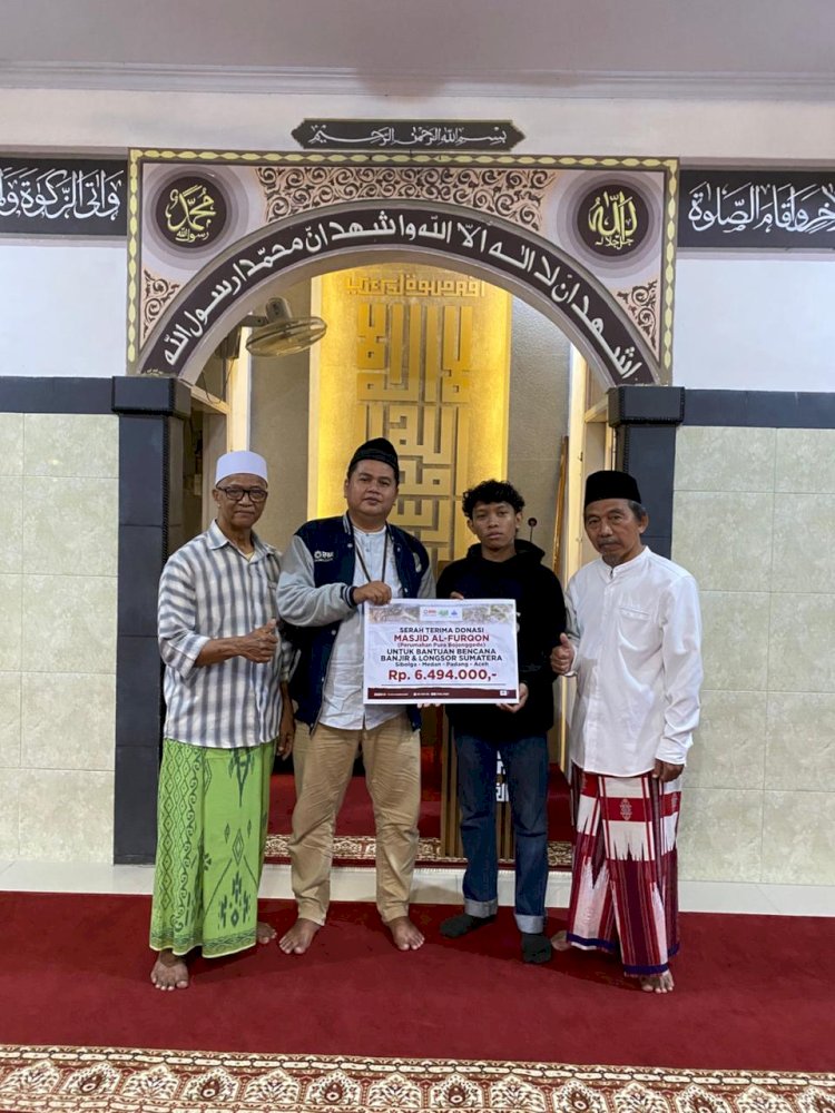 Peduli Bencana Sumatera, Jamaah Al Furqon Bojonggede Bersinergi dengan LAZNAS PPPA Daarul Qur’an