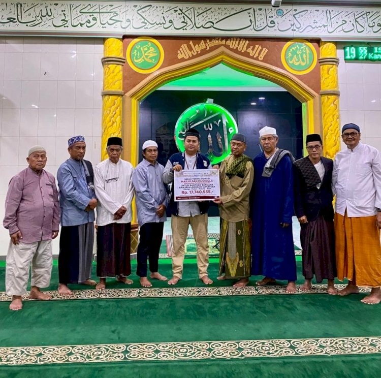 Uluran Tangan Jamaah Masjid Al Muttaqien Pura Bojonggede Mengalir melalui LAZNAS PPPA Daarul Qur’an