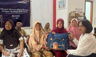 Hangatnya Kepedulian : Penyaluran Santunan Lansia oleh Bank Mandiri Kolaborasi Program Mandiri Amal Insasi Jawa Timur