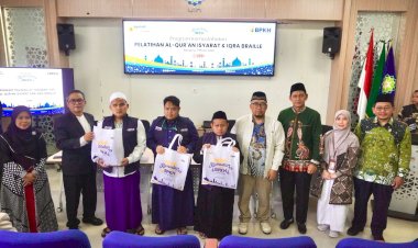 BPKH RI Gelar Training of Trainers Al-Qur’an Isyarat dan Iqro’ Braille serta Berbagi Berkah Ramadan di Wilayah Jawa Barat