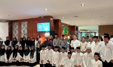 Indahnya Berbagi di Bulan Suci: Buka Puasa & Santunan Anak Yatim Bersama Hotel Capital dan PPPA Daarul Quran Jatim