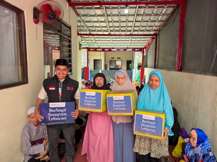 PPPA Daarul Quran Bogor Salurkan Bingkisan Lebaran untuk Tunanetra Penghafal Quran