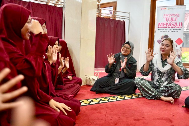 Vicky Shu Hadiahkan Cahaya Al-Qur’an untuk Anak-anak Disabilitas