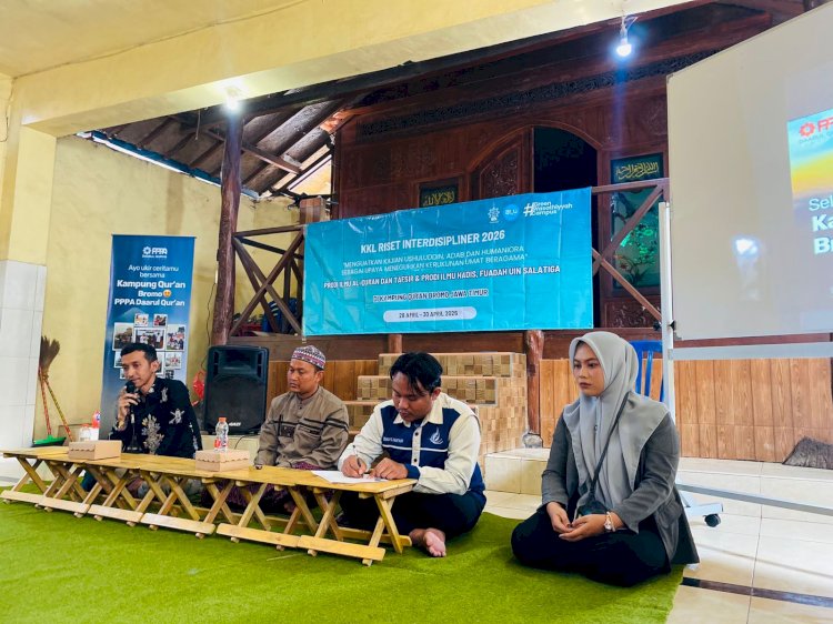 Mahasiswa UIN SALATIGA  KKL 2026 Teguhkan Kerukunan di Kampung Qur’an Bromo