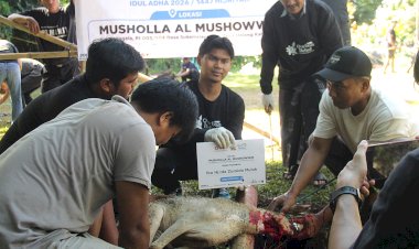 Kolaborasi Qurban Laznas PPPA Daarul Qur'an Bogor bersama Masyarakat Nanggela