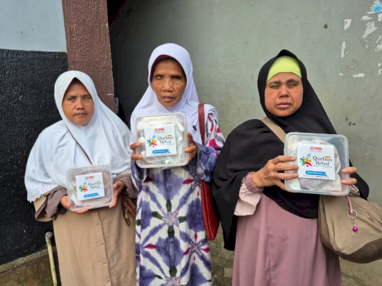 Kolaborasi Qurban Laznas PPPA Daarul Qur'an Bogor bersama Masyarakat Nanggela