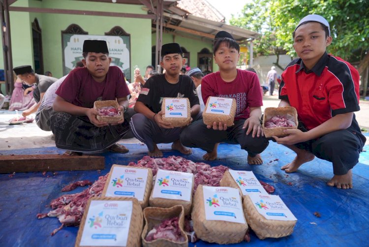 Laznas PPPA Daarul Qur’an Distribusi Hewan Qurban ke 29 Provinsi di Indonesia Hingga Palestina   