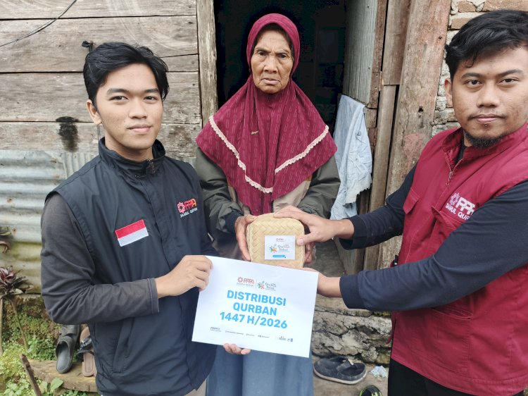 Qurban Amanahmu Sampai di Kampung Qur'an Lembanna
