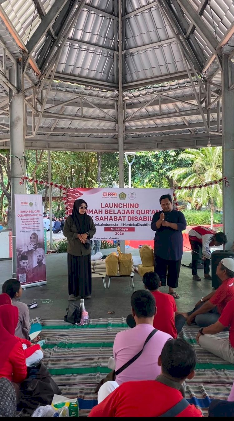 Pppa Daarul Qur'an Jawa Timur Luncurkan Rumah Belajar Qur'an Untuk Sahabat Disabilitas