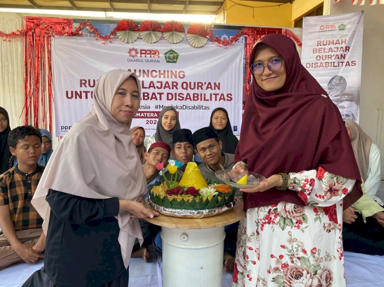 Spesial Kemerdekaan RI ke-81 Laznas PPPA Daarul Qur’an Medan Launching Rumah Belajar Qur’an untuk Sahabat Disabilitas