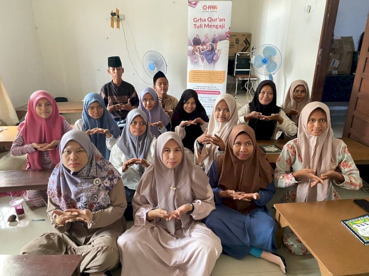PPPA Daarul Quran Medan Konsisten Adakan  Kegiatan Tuli Mengaji Setiap Akhir Pekan