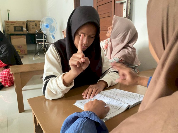 PPPA Daarul Quran Medan Konsisten Adakan  Kegiatan Tuli Mengaji Setiap Akhir Pekan
