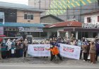 Gelar Aksi Sejuta Masker, PPPA Daarul Qur'an Medan Bersama FOZ Sumut Bagikan Masker Gratis Kepada Pengguna Jalan Di Medan