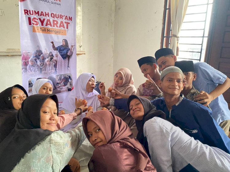 Satu Tahap Terlewati, Mazda Kini Naik Al-Qur’an, Bukti Semangat Teman Tuli untuk Terus Belajar Mengaji