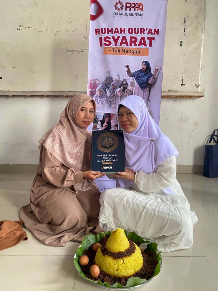 Satu Tahap Terlewati, Mazda Kini Naik Al-Qur’an, Bukti Semangat Teman Tuli untuk Terus Belajar Mengaji