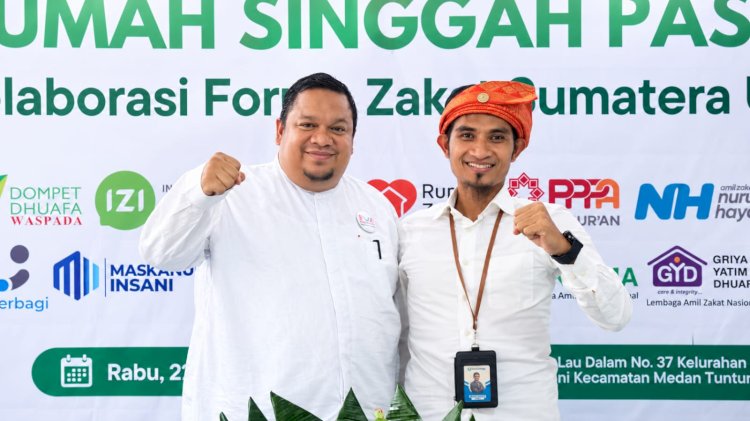 Senator KH.M Nuh Resmikan Rumah Singgah Pasien Kolaborasi FOZ Sumut