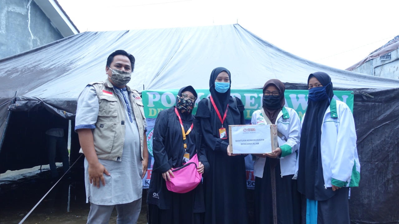 PPPA Daarul Qur'an Bogor Kirimkan Bantuan Logistik ke Lokasi Banjir Sukabumi