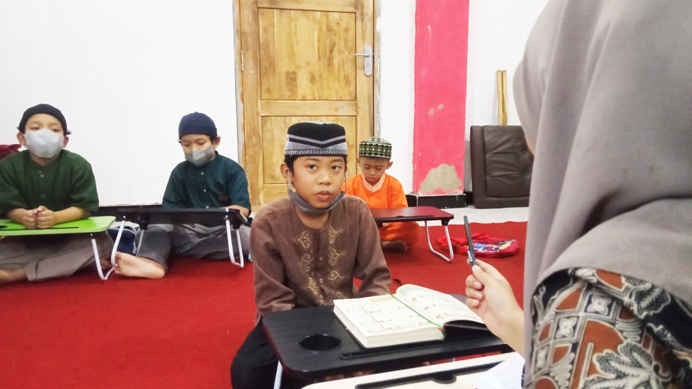 Ujian Tahsin Tahfidz Santri Graha Tahfidz PPPA Daarul Qurâ€™an Surabaya