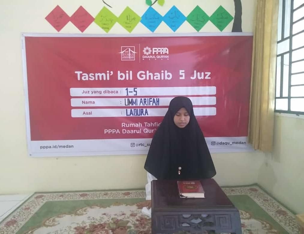 Ujian Tasmi' Rumah Tahfidz PPPA Daarul Qur'an Medan