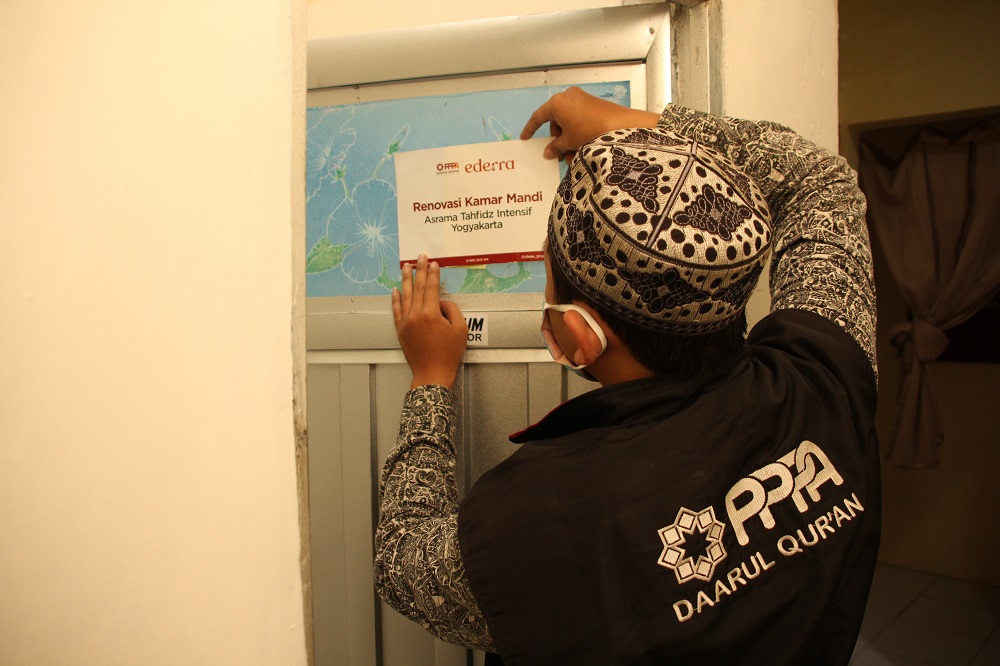 Perbaikan Sanitasi Tahfidz Intensif Bersama Ederra Indonesia
