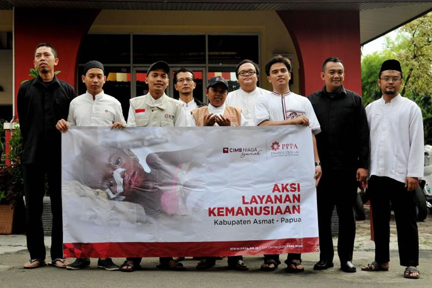 Aksi Kemanusiaan Daarul Qur'an untuk Asmat