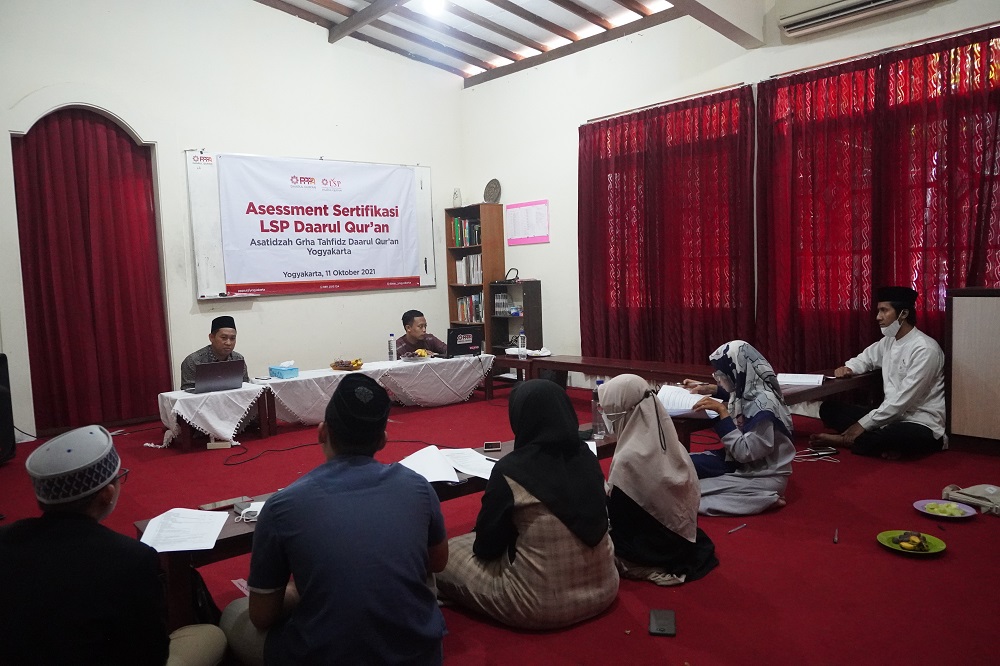 PPPA Daarul Qurâ€™an Yogyakarta Gelar Asesmen Sertifikasi LSP untuk Pengajar Grha Tahfidz