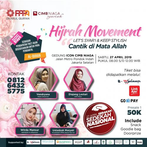 Hijrah Movement! Cantik di Mata Allah