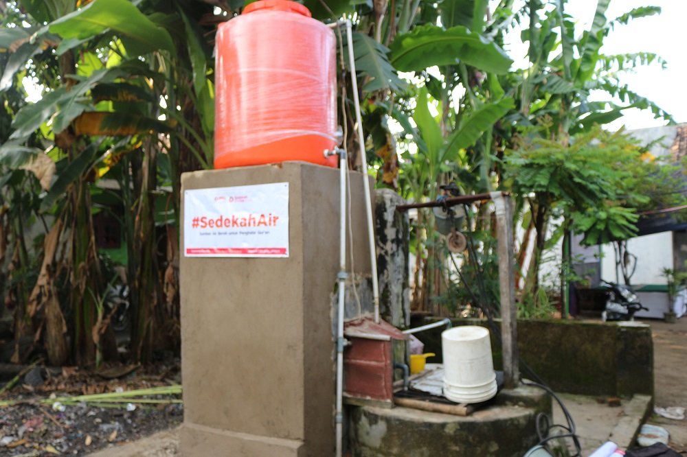 Sumber Air Bersih Untuk Rumah Tahfidz