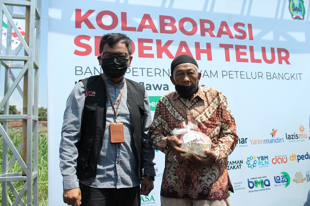 PPPA Daarul Qurâ€™an Surabaya Ikuti Kolaborasi Sedekah Telur